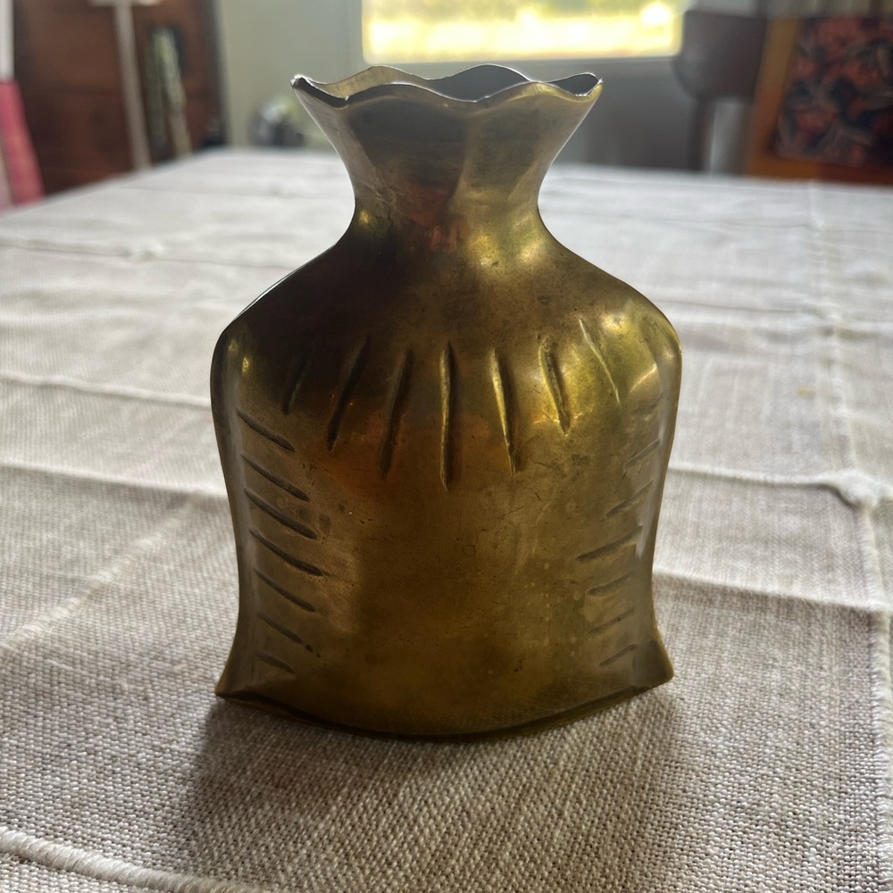 Elegant brass Vase